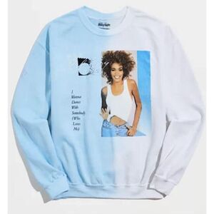 New Urban Outfitters Whitney Houston Wanna Dance With Somebody Sweatshirt